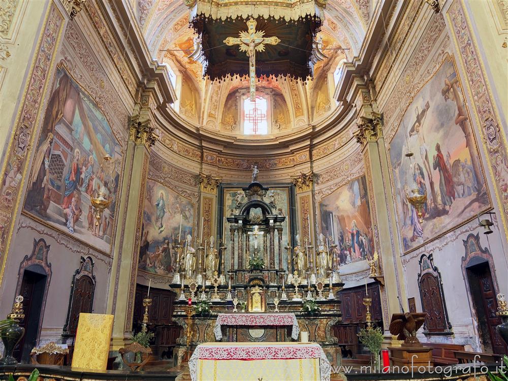 Carpignano Sesia (Novara, Italy) - Presbytery of the Church of Santa Maria Assunta